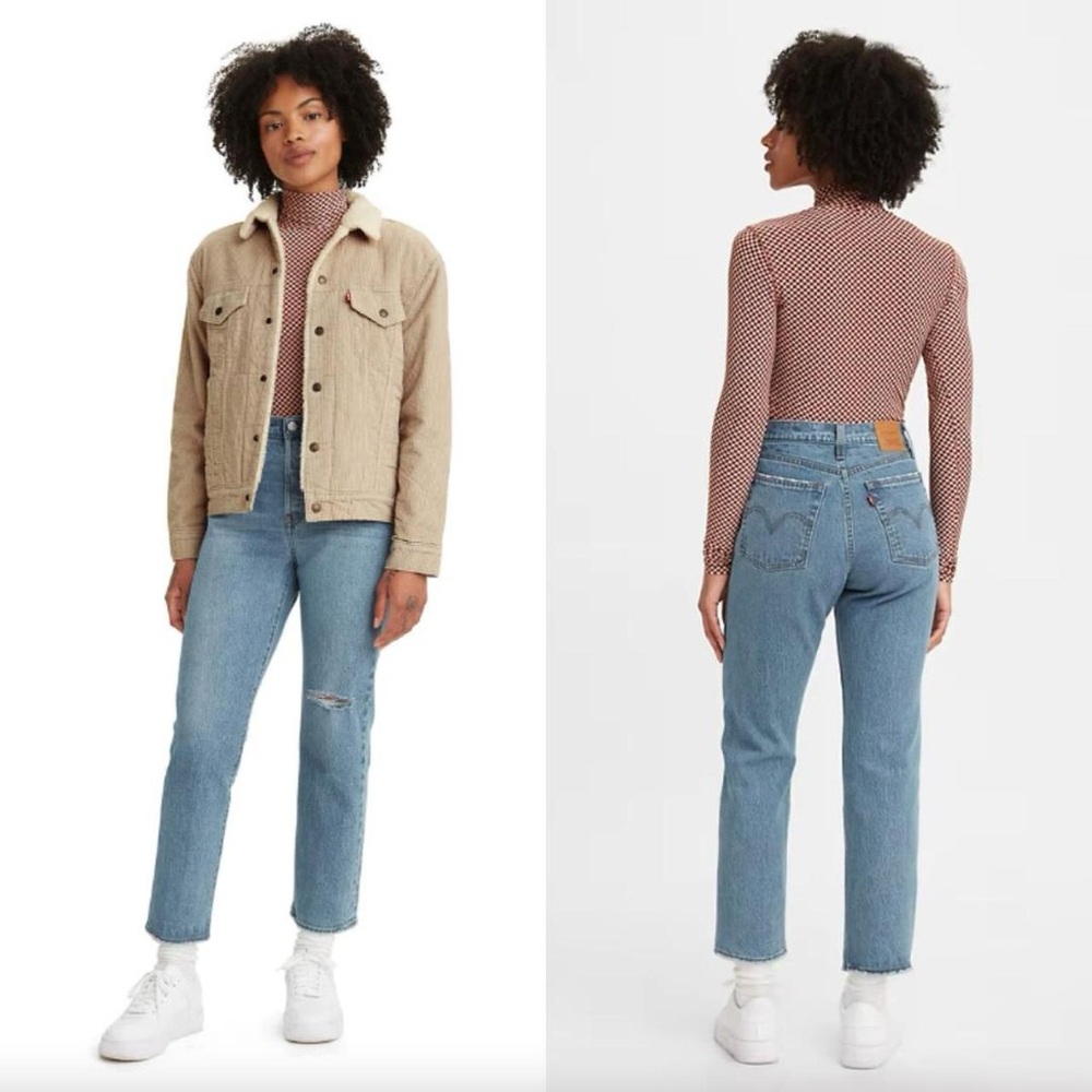 Levi’s Wedgie Straight Jeans in Salsa Spice